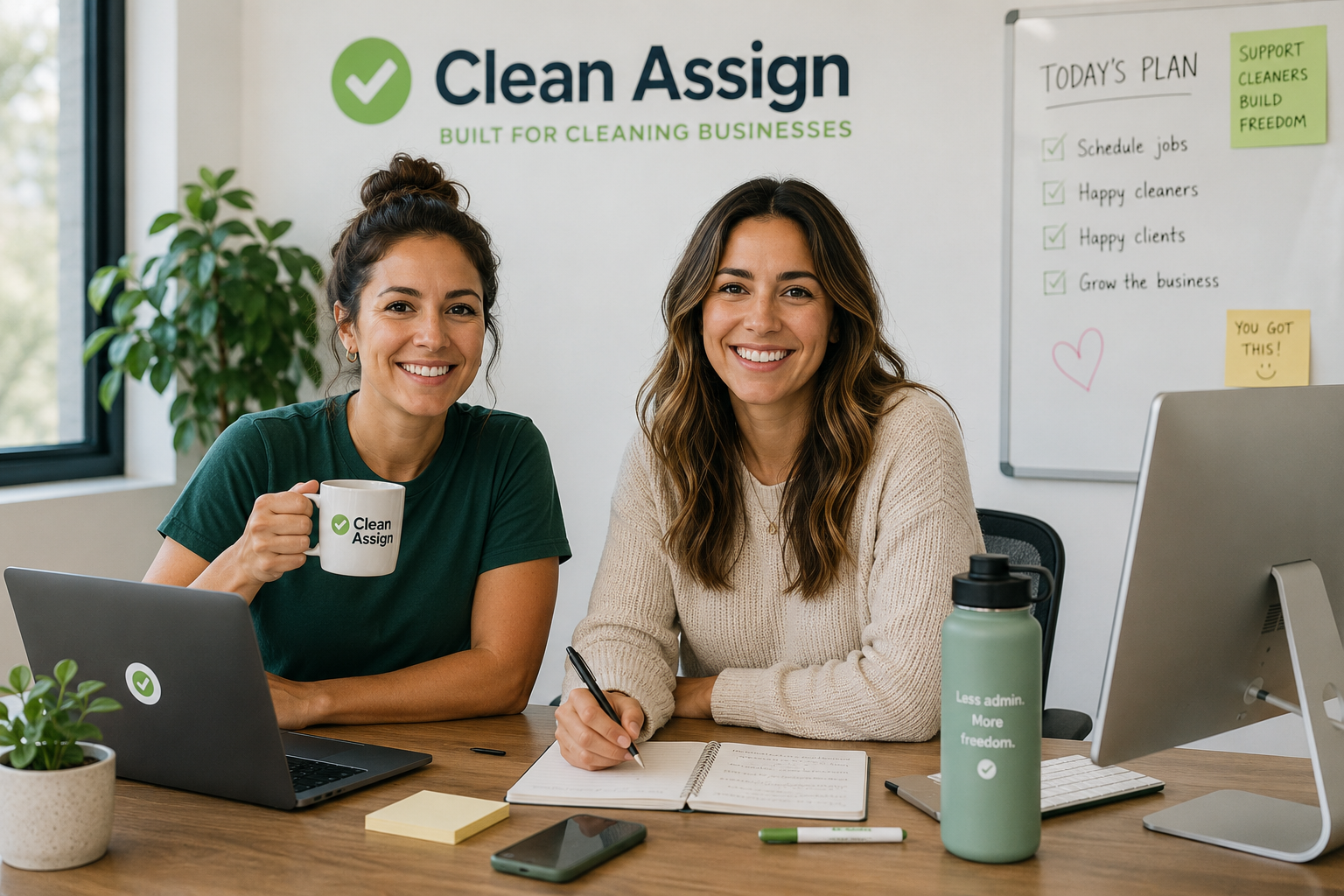 Clean Assign founders